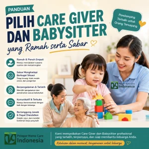 Panduan Pilih Care Giver Dan Babysitter Yang Ramah Serta Sabar !